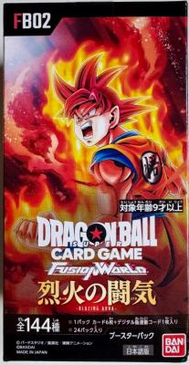 DRAGON BALL SUPER CARD GAME Fusion World - Display 24 Boosters - Blazing Aura FB02 (JAP)