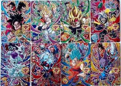 DRAGON BALL HEROES - HGD6 - FULL SET CP 8/8